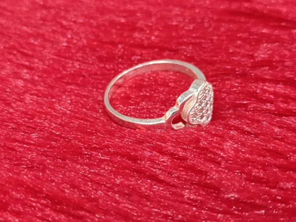 Silver Clover Bloom Ring - Image 2