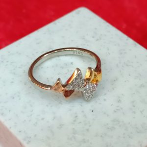 Bow Cluster Silver Ring