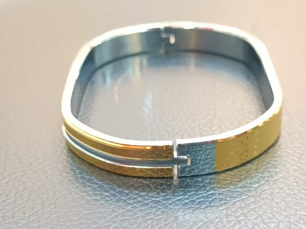 Mahadev Engraved Dual-Tone Kada - Image 7