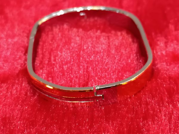 Mahadev Engraved Dual-Tone Kada - Image 8
