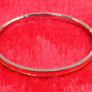 3-Line Two-Tone Bangle for Men