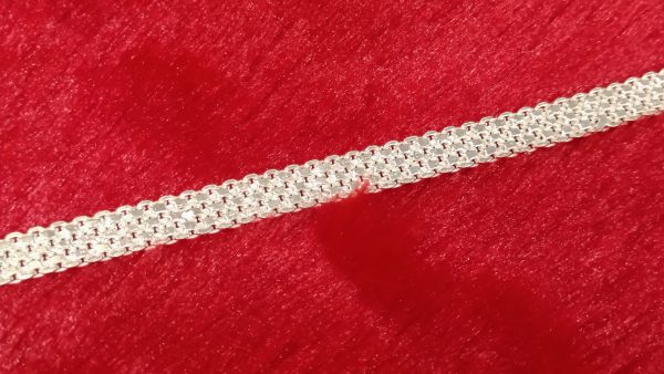 Textured Weave Chain Bracelet
