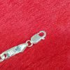 Sterling Silver Bracelet with Engraved Swastik Symbols - Image 4