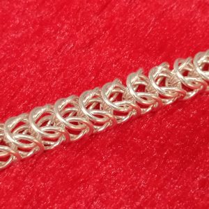 Sterling Silver Byzantine Chain Bracelet