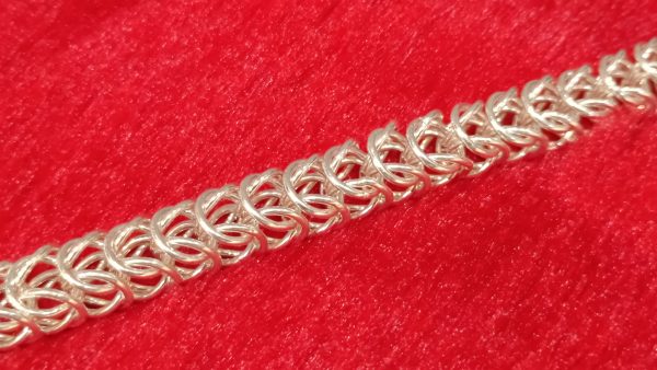 Sterling Silver Byzantine Chain Bracelet