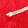 Diagonal Textured Chain Bracelet - Image 3