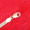 Diagonal Textured Chain Bracelet - Image 4