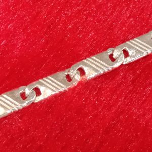 Silver Link Bracelet for Men & Women