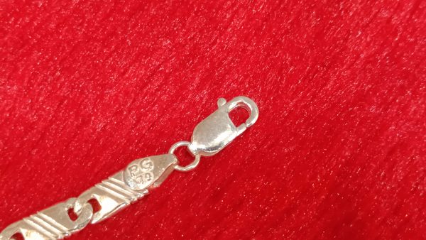 Silver Link Bracelet for Men & Women - Image 4
