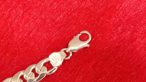 Cuban Chain Bracelet with Eagle Emblem - Image 4