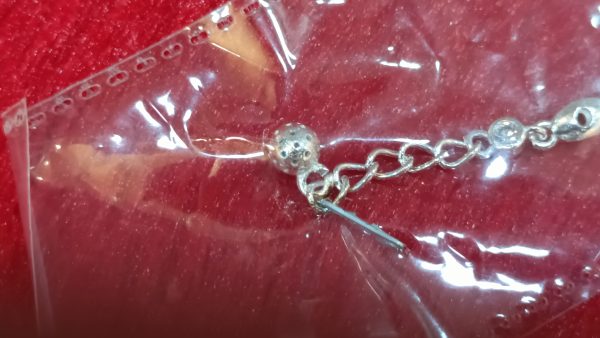 Leaf Motif Silver Bracelet - Image 3