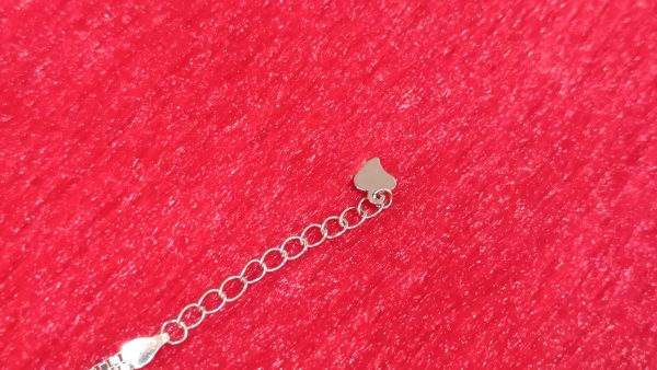 Daisy Charm Silver Bracelet - Image 4