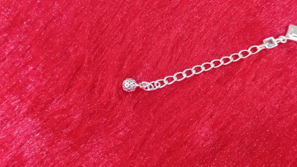 Azure Geo Square Silver Bracelet - Image 3