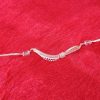 Starburst Wave Silver Bracelet - Image 2