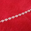 Romantic Pink Stone Heart Bracelet - Image 2