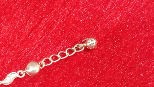 Geometric Charm Silver Bracelet - Image 4