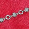 Dual Motif Silver Bracelet