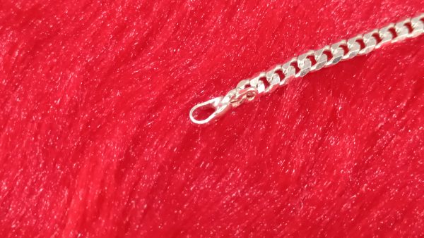 Evil Eye Silver Link Bracelet - Image 3