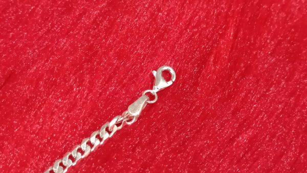 Evil Eye Silver Link Bracelet - Image 4