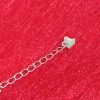 Diamond-Accent Geometric Link Silver Bracelet - Image 4