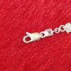 Silver Vine Leaf & Swirl Bracelet - Image 4