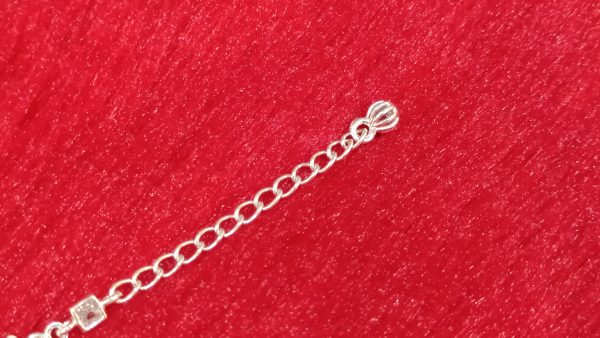 Silver Vine Leaf & Swirl Bracelet - Image 5