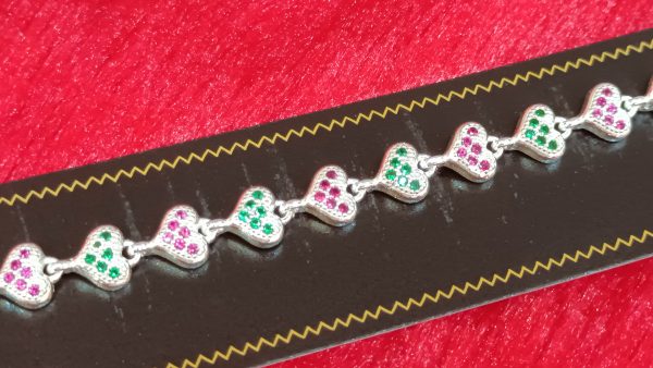 Butterfly Motif Silver Bracelet