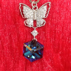 Butterfly Pendant with Chain