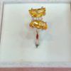 Sterling Silver Butterfly-Inspired Ring with Yellow Gemstones - Image 2