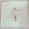 Sterling Silver Princess Cluster Ring - Image 2