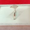 Sterling Silver Princess Cluster Ring - Image 3