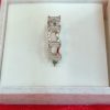 Silver Geometric Sparkle Ring - Image 3