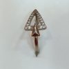 Affordable Silver Ring for Women – Arrowhead Sparkle Ring with Modern Elegance - Image 3