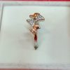 Bow Cluster Elegance – Premium Designer Silver Ring for Women - Image 3