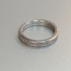 Diamond-Cut Band Silver Ring - Image 2