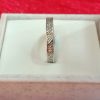 Diamond-Cut Band Silver Ring - Image 5