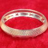 Cross-Cut Engraved Kada - Image 2