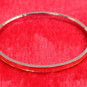 3-Line Two-Tone Bangle for Men