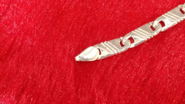 Silver Link Bracelet for Men & Women - Image 3