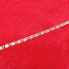 Classic Linked Oval Silver Bracelet - Image 2