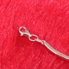 Floral Geo Charm Silver Bracelet - Image 3