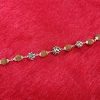 Rudraksha & Silver Om Bead Bracelet - Image 2