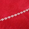 Romantic Pink Stone Heart Bracelet - Image 2