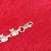 Silver Apple Charm Bracelet - Image 4