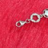 Dual Motif Silver Bracelet - Image 3