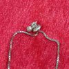 Teardrop Ruby-Accent Silver Bracelet - Image 3