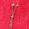 Teardrop Ruby-Accent Silver Bracelet - Image 4