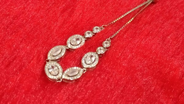 Oval Elegance Silver Bracelet