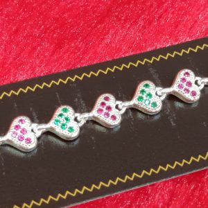 Butterfly Motif Silver Bracelet