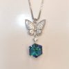 Buy 925 Silver Jewelry Online in USA – Elegant Butterfly Pendant with Chain - Image 6